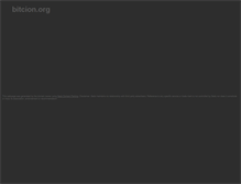 Tablet Screenshot of bitcion.org